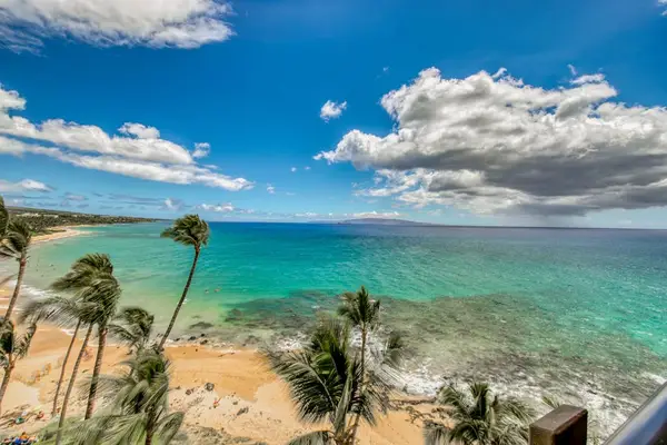 Enjoy panoramic views of the shoreline
