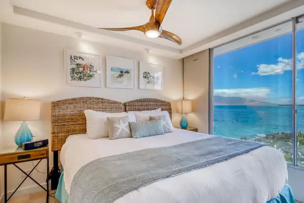 Wake up to beautiful ocean scenery