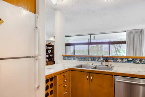Spacious kitchen with ample counter space