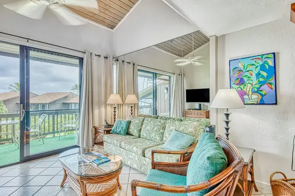 Bright living room with beautiful ocean views