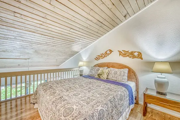Cozy loft bedroom for restful nights