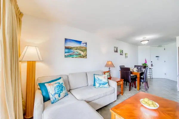 Spacious living area perfect for relaxing after a day at the beach