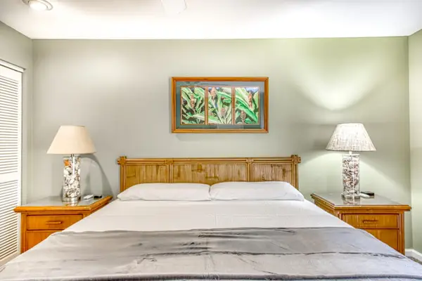 Comfortable bedroom designed for restful nights