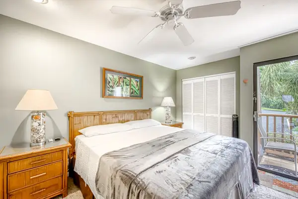 Peaceful bedroom with private lanai access