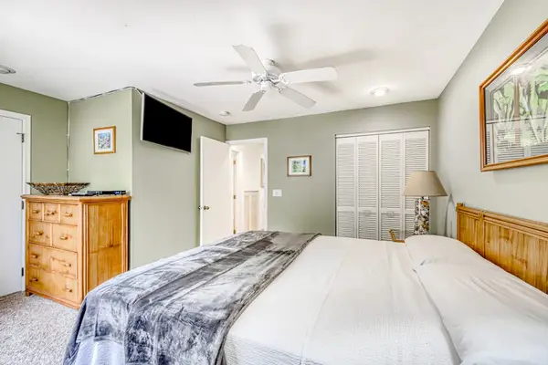 Bright bedroom with plenty of natural light