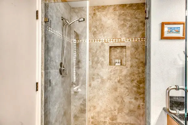 Walk-in shower for a refreshing start