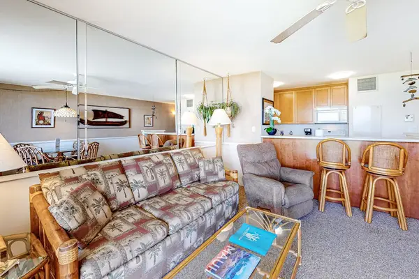 Spacious Living Room Filled With Natural Sunlight