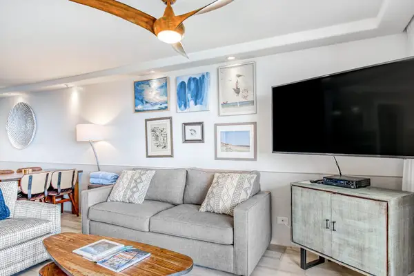 Inviting living room with Smart TV