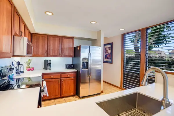 Bright kitchen with plenty of counter space