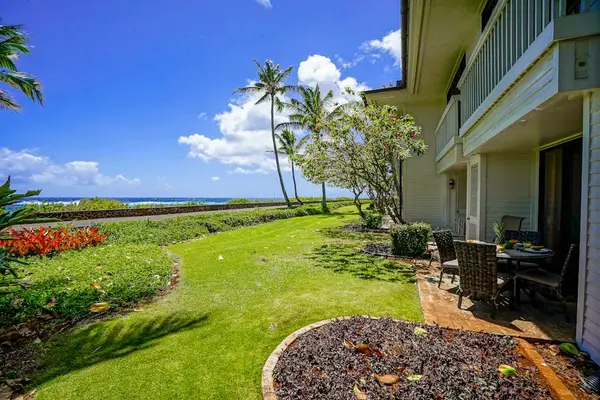 Relax outdoors surrounded by lush tropical island gardens