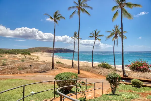 Island resort exterior offers tropical gardens and inviting outdoor access