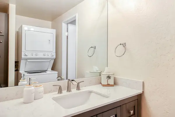 Vanity with storage for daily essentials