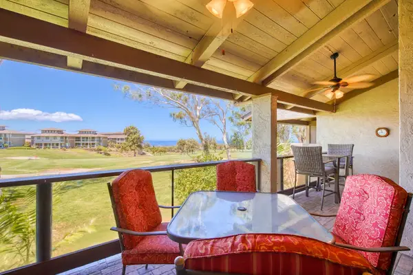 Relax on the shaded lanai with ocean views