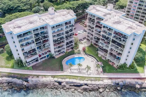 Aerial view of Hololani Resort