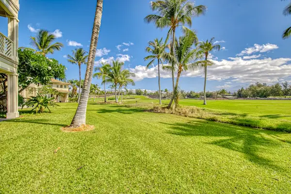 Palm-Lined Greens With Ocean Backdrop