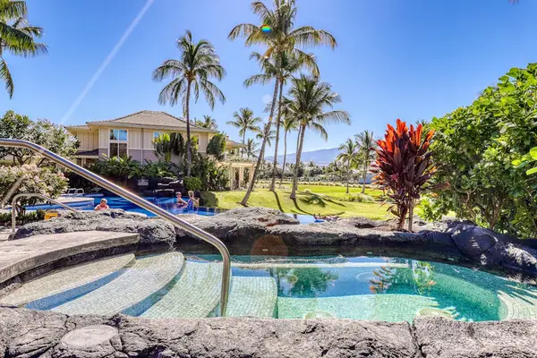 Resort Pool Surrounded By Island Beauty