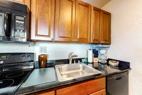 Sleek Countertops And Modern Kitchen Amenities