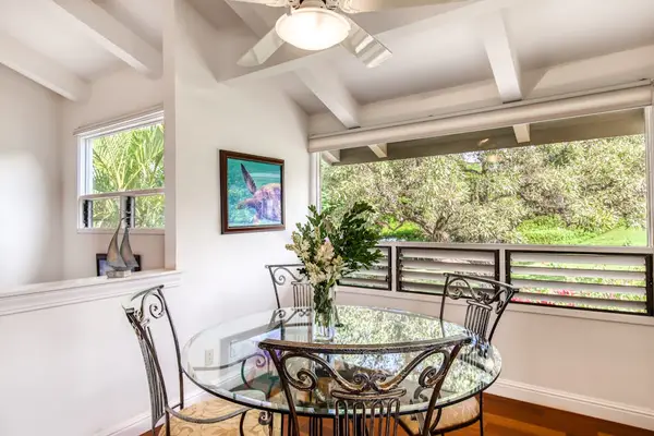 Sunny Dining Nook With Tropical Views