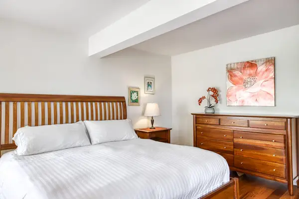 Serene Bedroom With Island Comfort