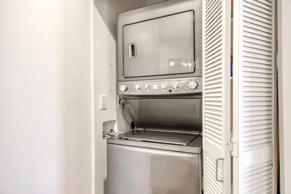 Convenient In-Unit Laundry