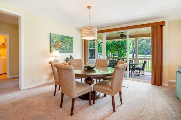 Dining area with seating for the whole group
