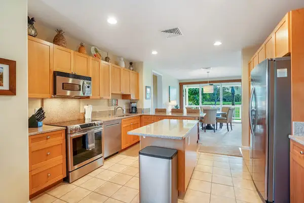 Spacious kitchen with plenty of storage and prep space