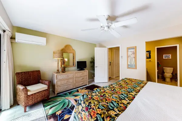Spacious Bedroom With Cozy Seating