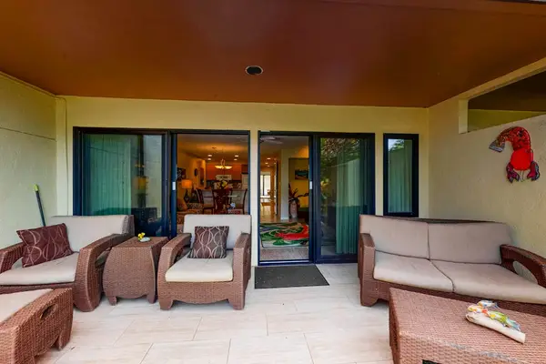Covered Patio For Outdoor Lounging