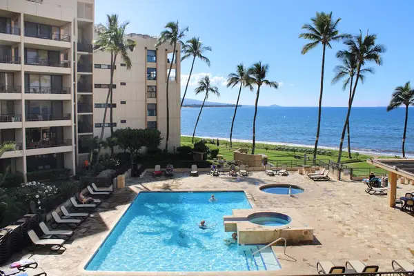 Front-Row Seats To Resort Pool Vistas And Horizon Views