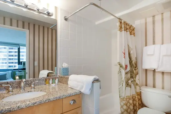 Convenient tub and shower combination