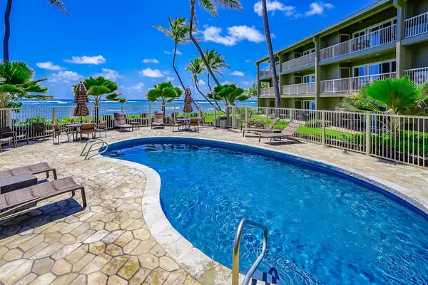 Sparkling Resort Pool Escape