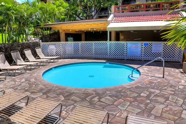 Relaxing hot tub perfect for unwinding after a day of island adventures