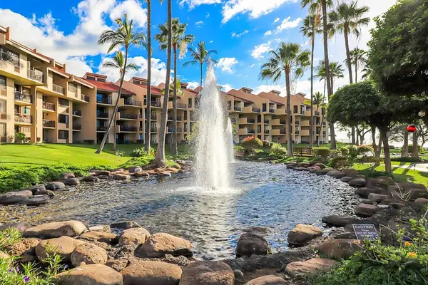 Soak in the peaceful resort atmosphere beside this beautiful garden fountain