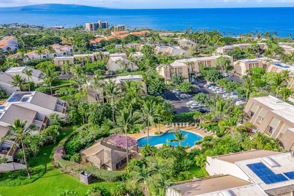 Aerial View Of Tropical Paradise
