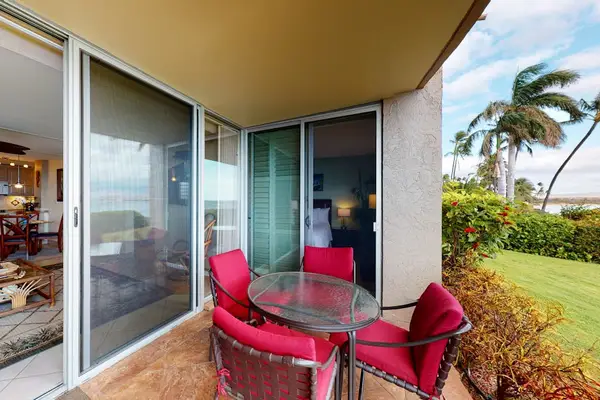 Sip your morning coffee on the ocean-view lanai at sunrise, then unwind with an afternoon drink while watching seasonal humpback whales, spinner dolphins, and sea turtles in the sparkling blue Pacific.