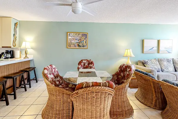 Comfortable dining area for sharing meals with family and friends