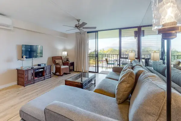 Bright living area with comfortable seating and open views