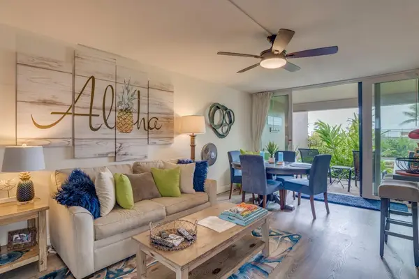 Coastal Living Room Filled With Aloha Charm