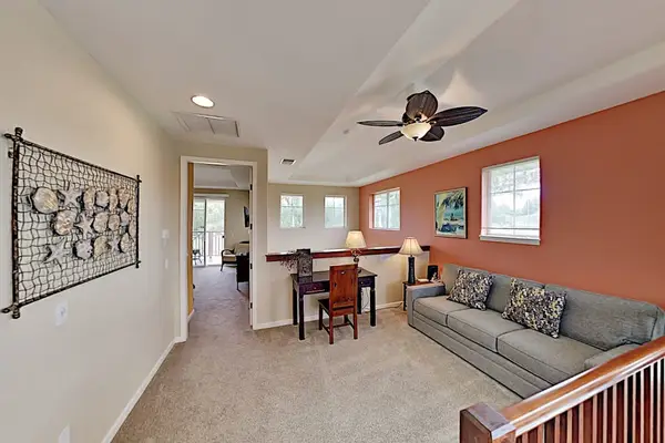 Nice loft area open to the living room below.  Great if the kids need an area to play, sofa bed for extra company or there is a little desk in case you need to handle any work during your stay.