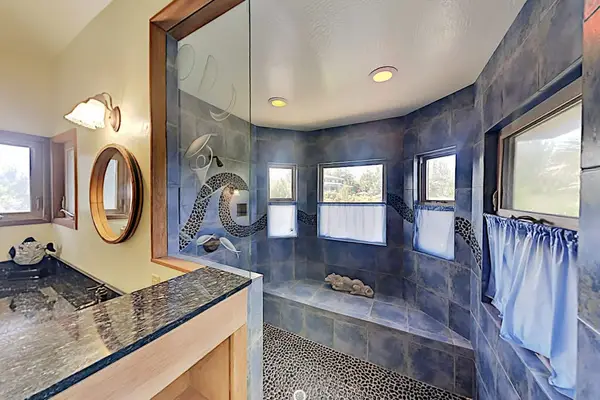 Spa Inspired Bathroom With Walk In Shower