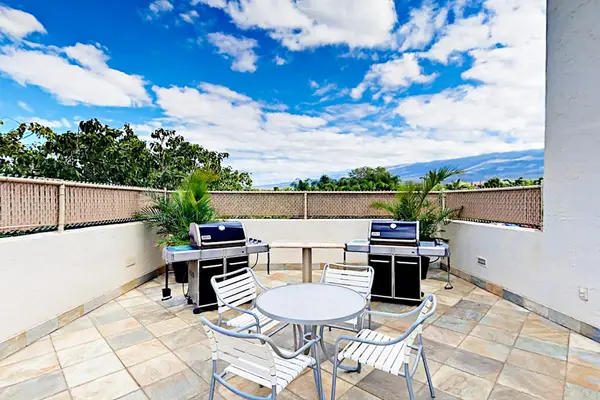 Relax poolside under wide open island skies