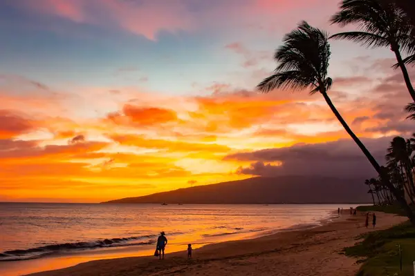 End the day with a spectacular island sunset