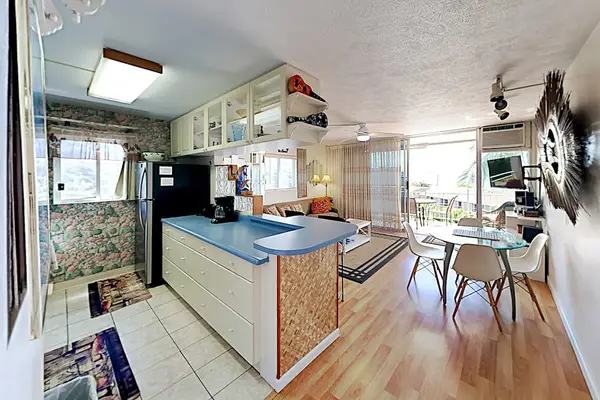 Bright kitchen with everything needed for easy meals