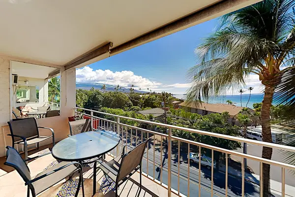Unwind on the lanai overlooking the tropical surroundings