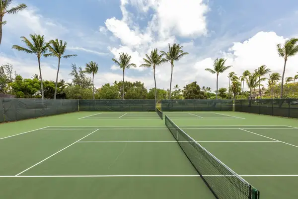Spacious courts for active days together