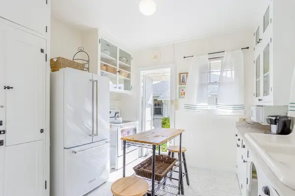Extra dining table creates the perfect spot for meals and quality time together