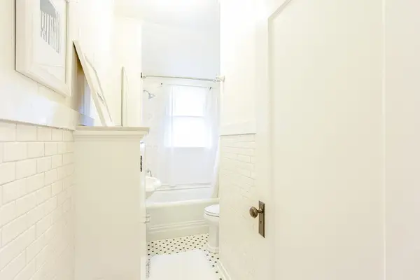 Refresh comfortably in Cottage B's clean and welcoming bathroom every single day