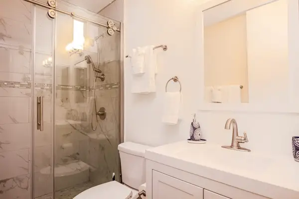 Spa Inspired Bathroom With Walk In Shower
