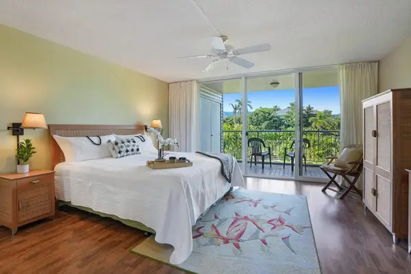 Bright Bedroom With Tropical Views