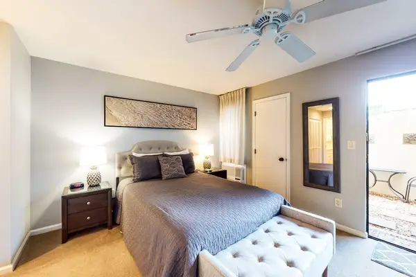 Peaceful Bedroom With Plush Comfort